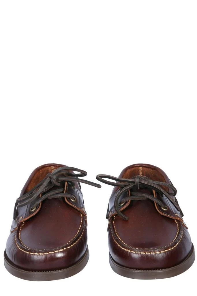 商品Paraboot|Paraboot Barth Round Toe Lace-Up Shoes,价格¥1254,第2张图片详细描述