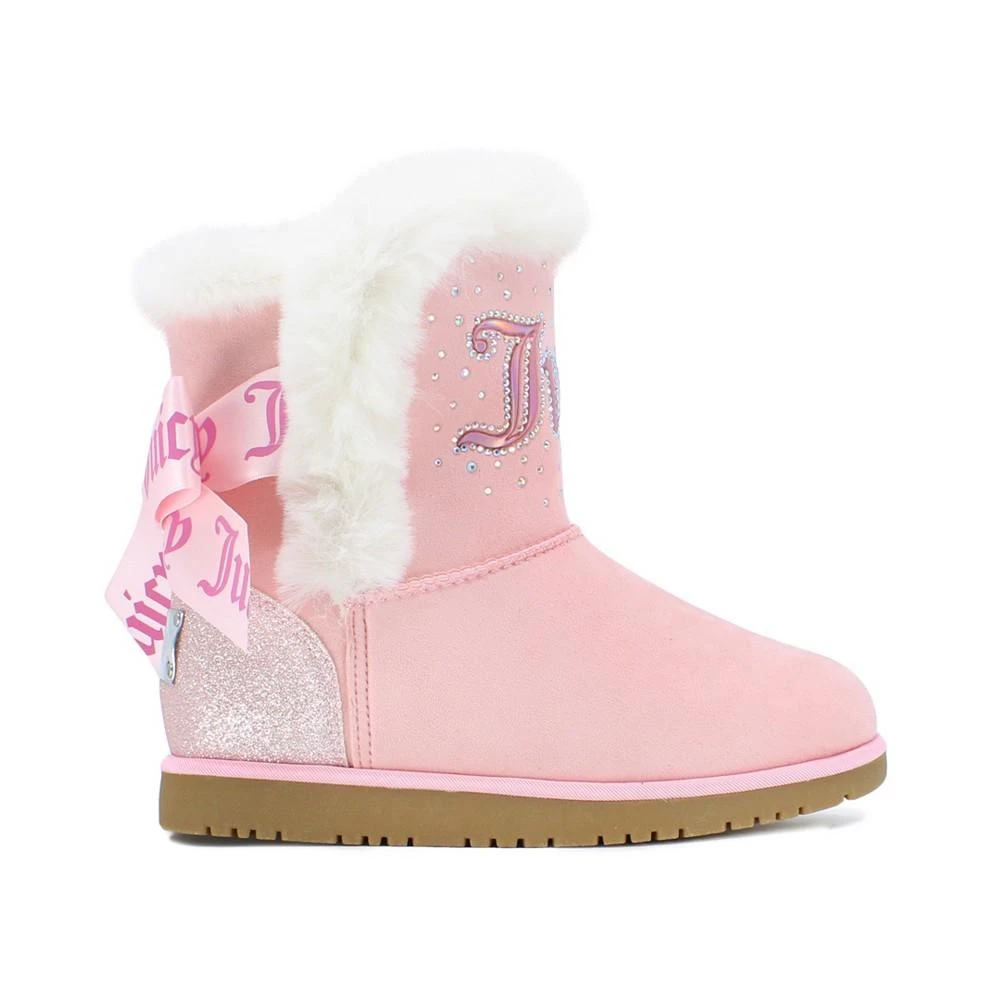 商品Juicy Couture|Little Girls Cozy Faux Fur Rhinestone Boots,价格¥316,第2张图片详细描述