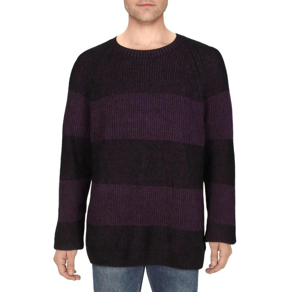 商品INC International|Mens Ribbed Pullover Crewneck Sweater,价格¥172,第3张图片详细描述