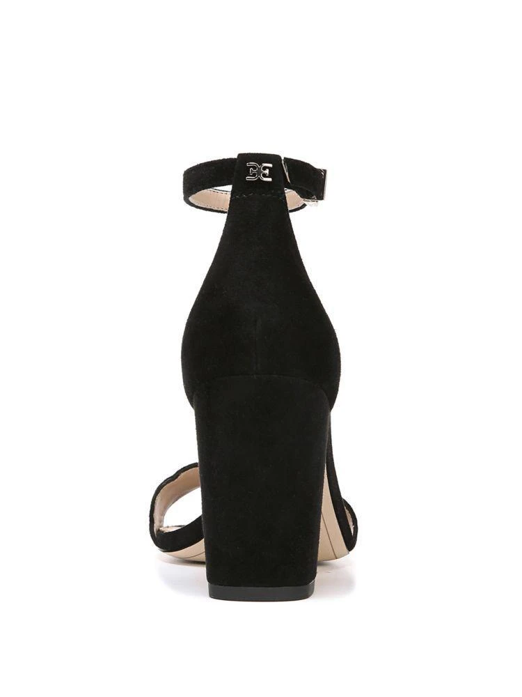 商品Sam Edelman|Odila Scalloped Suede Ankle-Strap Sandals,价格¥756,第3张图片详细描述