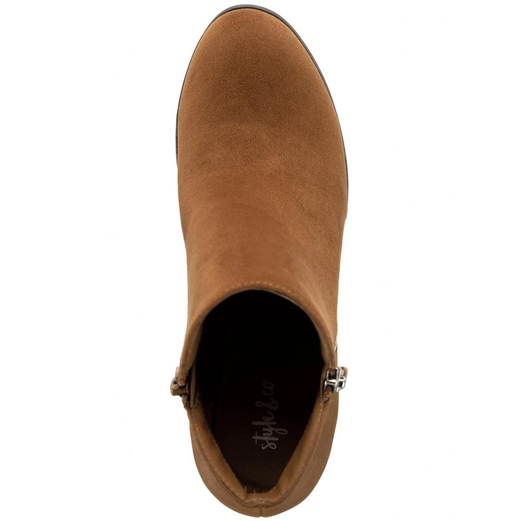 Style & Co. Womens Masrinaa Block Heel Booties 商品