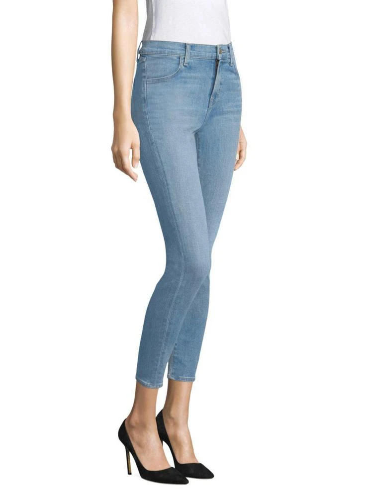 商品J Brand|Alana High-Rise Cropped Skinny Jeans,价格¥846,第3张图片详细描述