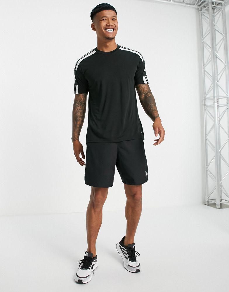 adidas Football Squadra 21 t-shirt in black商品第3张图片规格展示
