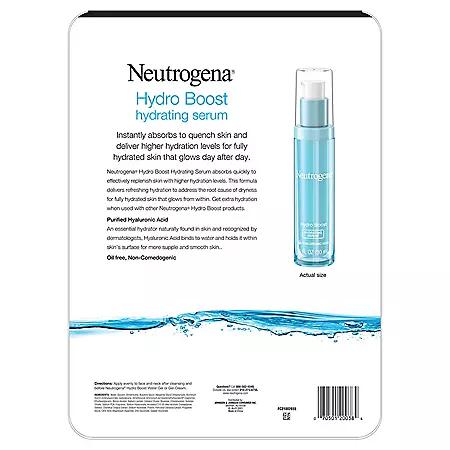Neutrogena Hydro Boost Hydrating Serum (1 fl. oz., 2 pk.)商品第6张图片规格展示