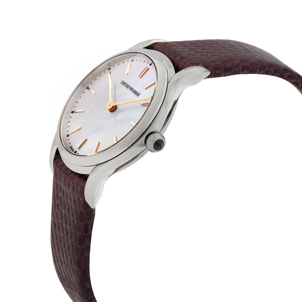 商品Emporio Armani|Quartz White Mother of Pearl Dial Ladies Watch ARS7015,价格¥1119,第2张图片详细描述