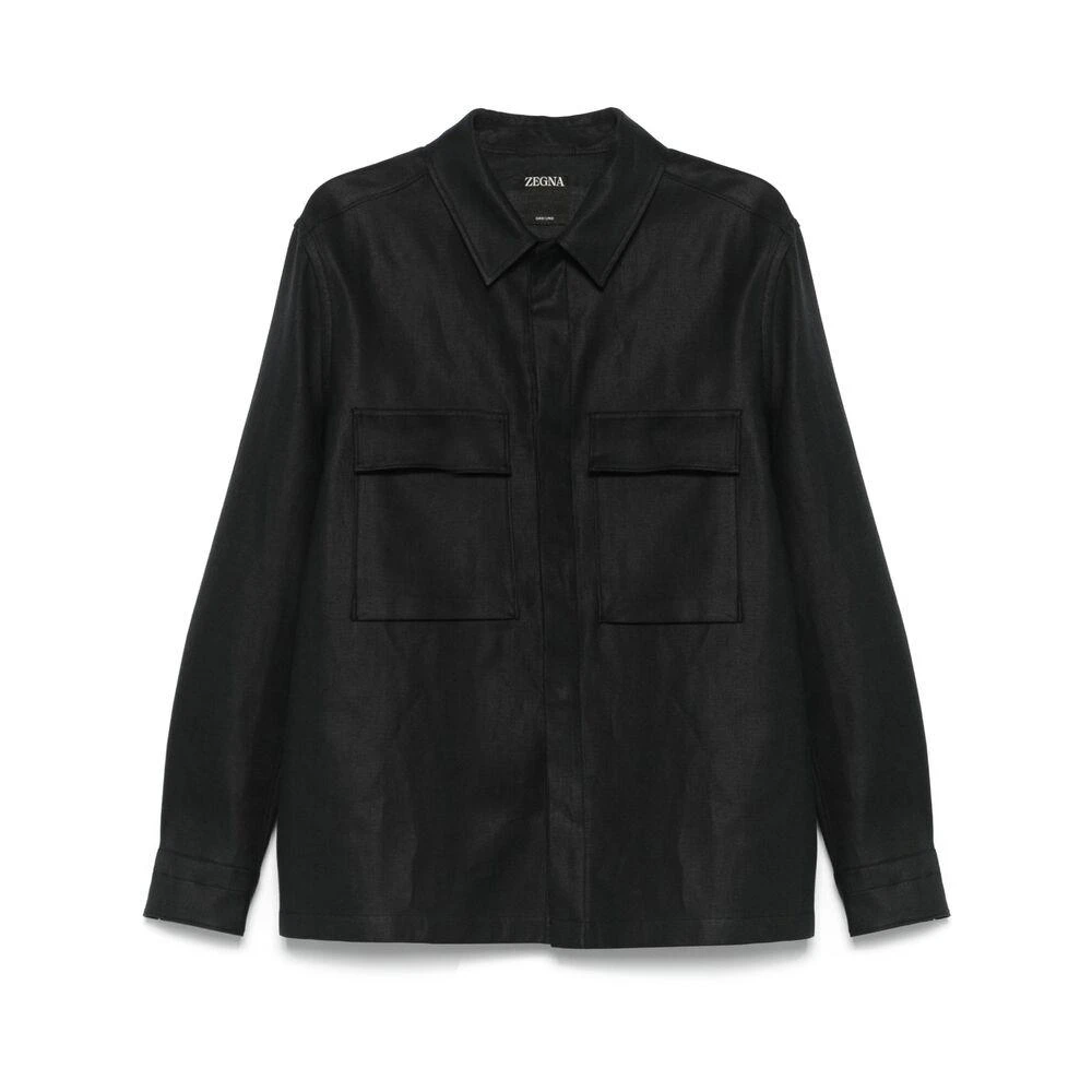 商品Zegna|Black Shirts,价格¥7500,第1张图片
