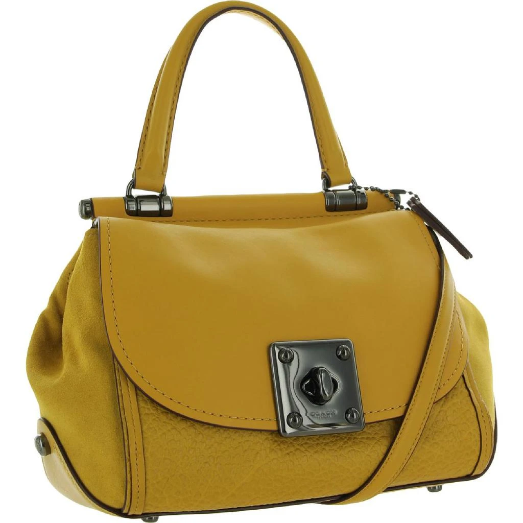 商品Coach|Coach Womens Drifter Leather Top Handle Satchel Handbag,价格¥1582,第2张图片详细描述