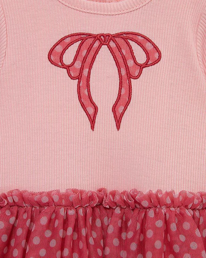商品Little Me|Girls' Dot Bow Tutu Top, Headband & Leggings Set - Baby  ,价格¥157,第4张图片详细描述