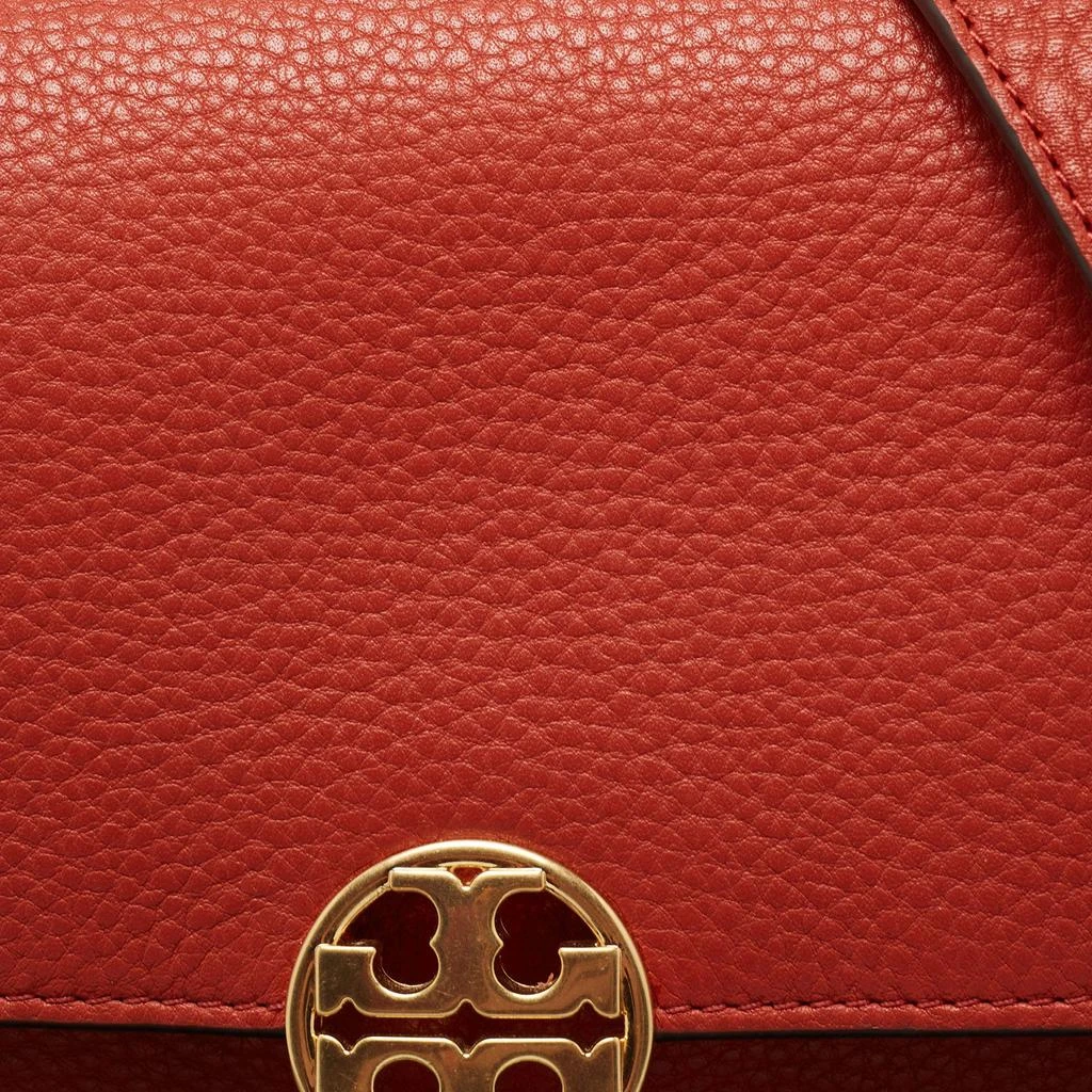 商品[二手商品] Tory Burch|Tory Burch Orange Leather Chelsea Crossbody Bag ,价格¥1204,第5张图片详细描述