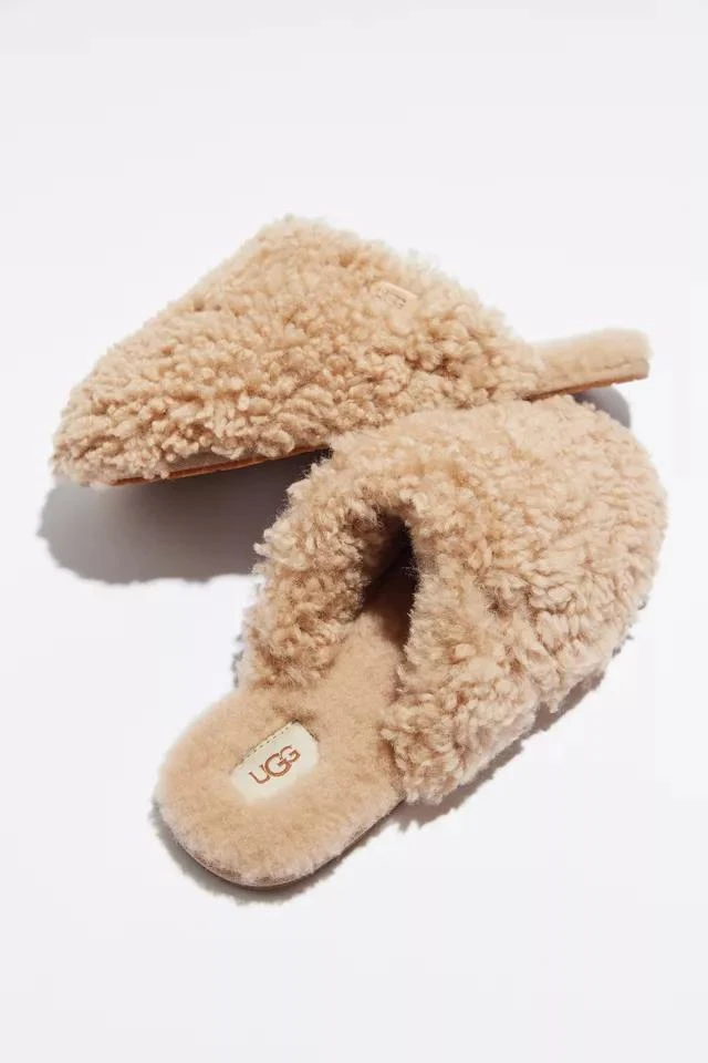 商品UGG|UGG Maxi Curly Slipper,价格¥833,第3张图片详细描述