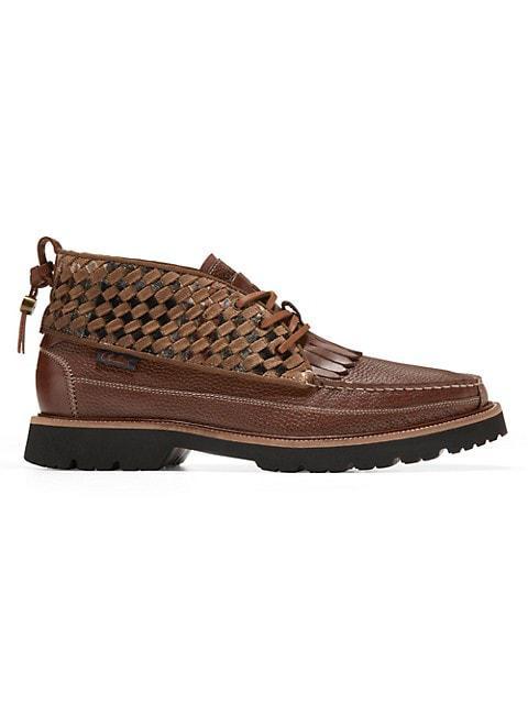 商品Cole Haan|Cole Haan x Pendleton American Classics Leather Chukka Boots,价格¥1564,第1张图片