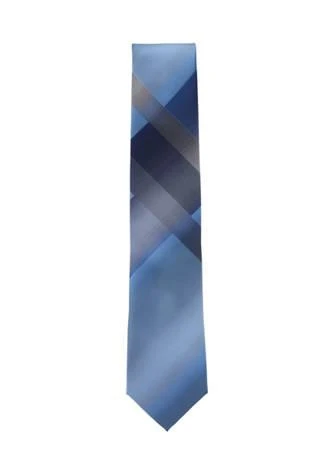 商品Van Heusen|Heusen Modern Panel Textured Plaid Tie,价格¥85,第1张图片