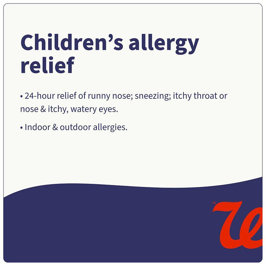 Children's Allergy Relief Liquid Grape 商品