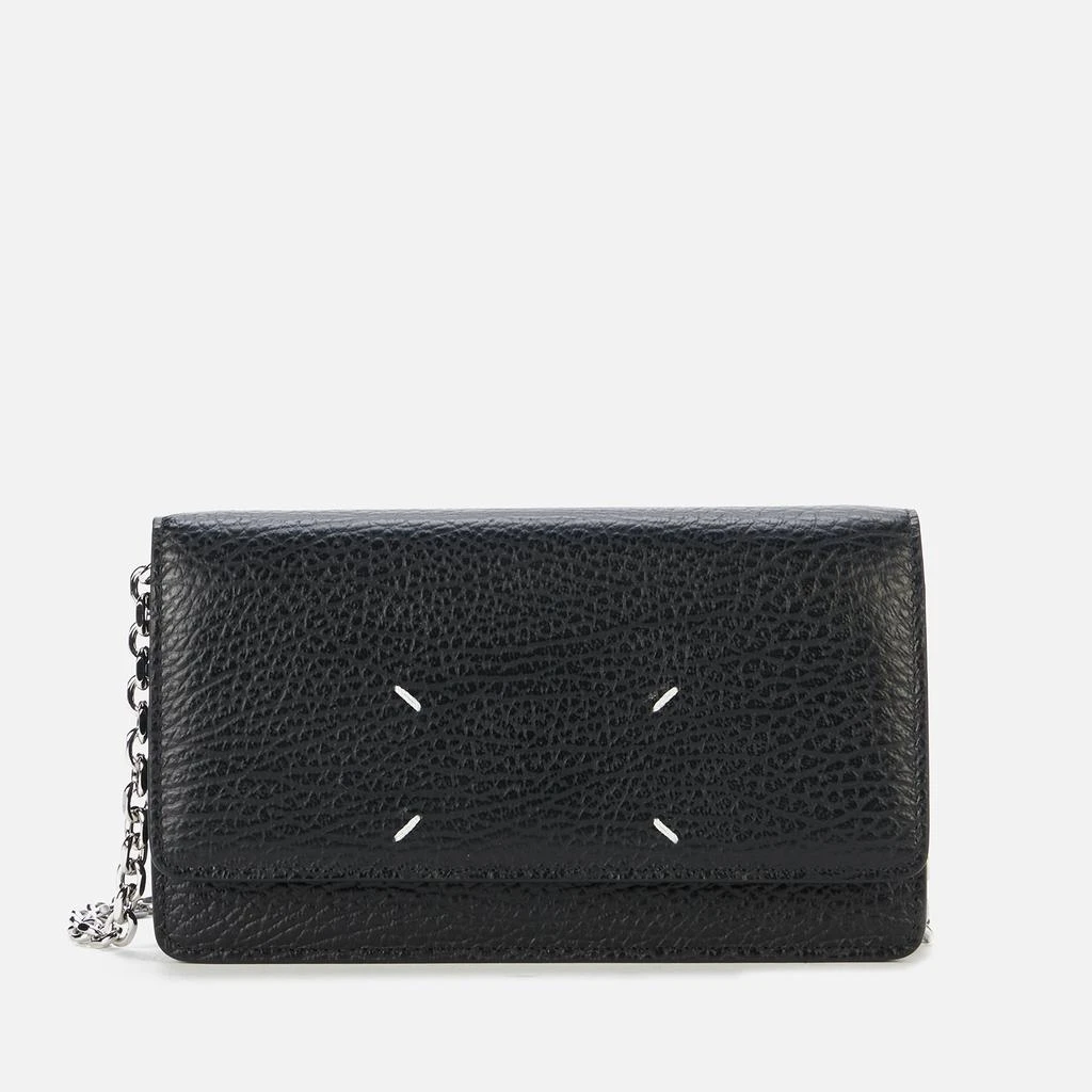 商品MAISON MARGIELA|Maison Margiela Women's Wallet On A Chain Bag - Black,价格¥2714,第1张图片