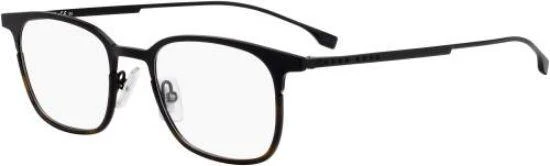 商品Hugo Boss|Hugo Boss Demo Rectangular Mens Eyeglasses BOSS 1014 00AM 57,价格¥372,第1张图片