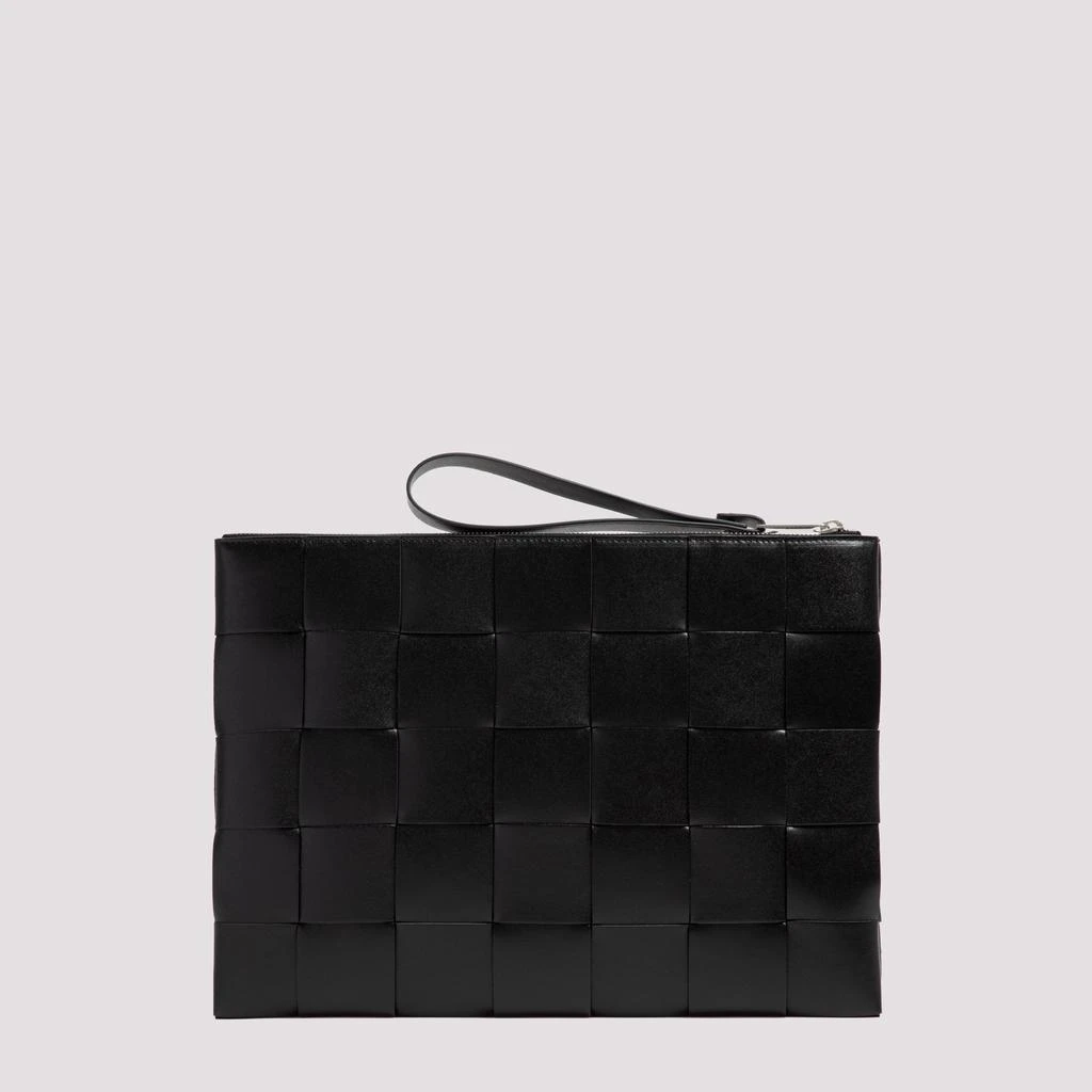 商品Bottega Veneta|BOTTEGA VENETA  WOVEN LEATHER POUCH SMALLLEATHERGOODS,价格¥8553,第2张图片详细描述