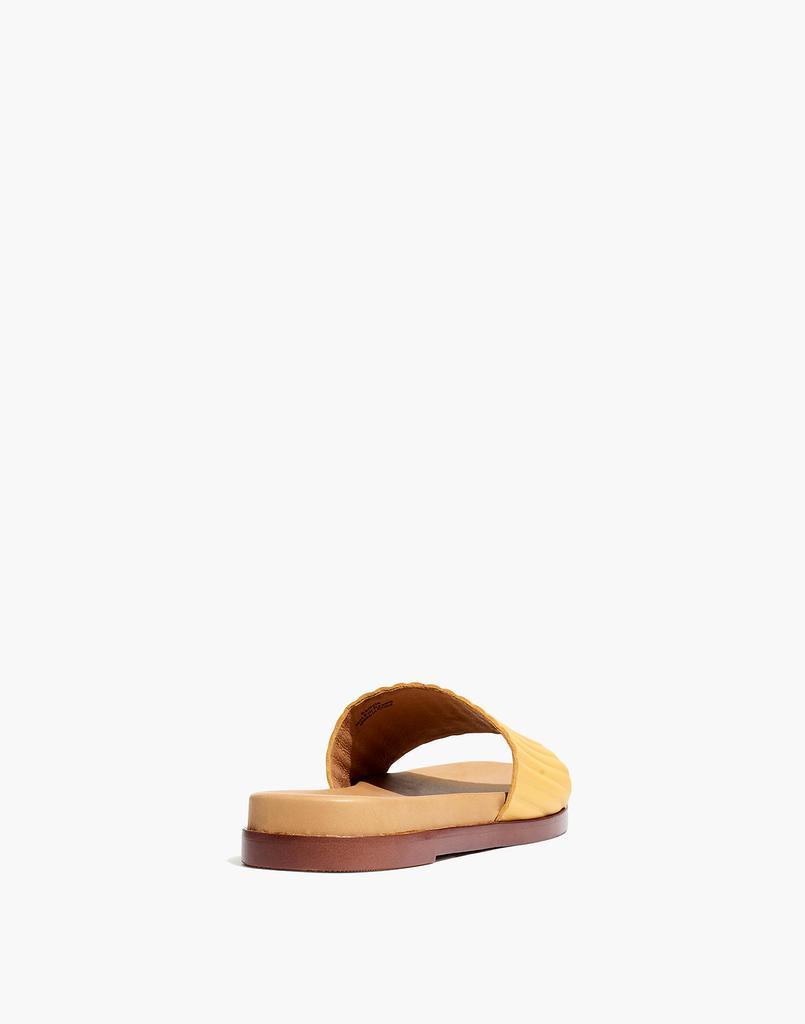 商品Madewell|The Louisa Slide Sandal in Embossed Leather,价格¥329,第5张图片详细描述