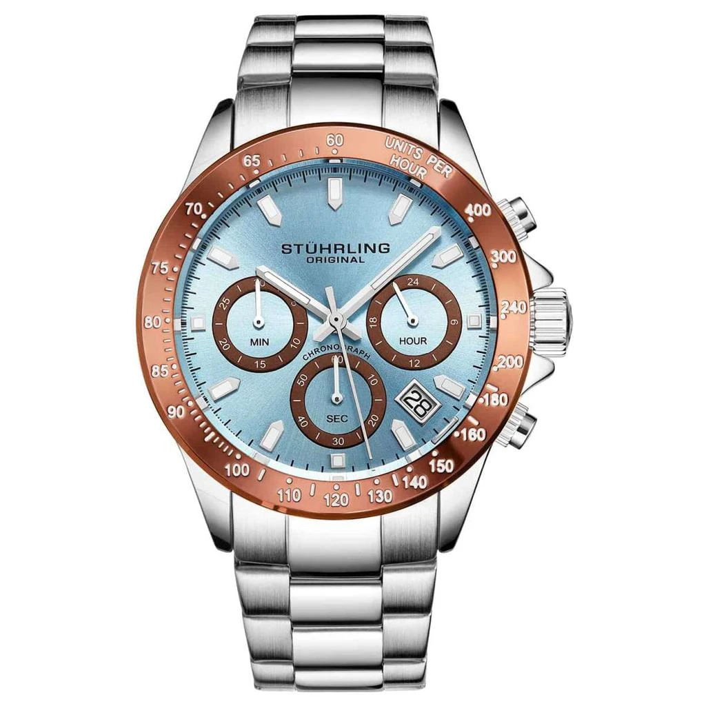 商品Stuhrling|Stuhrling Monaco Men's Watch,价格¥565,第1张图片