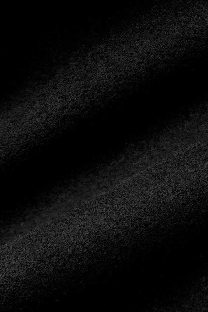 商品Alo|Wool Cropped Metro Trench - Black,价格¥1747,第5张图片详细描述