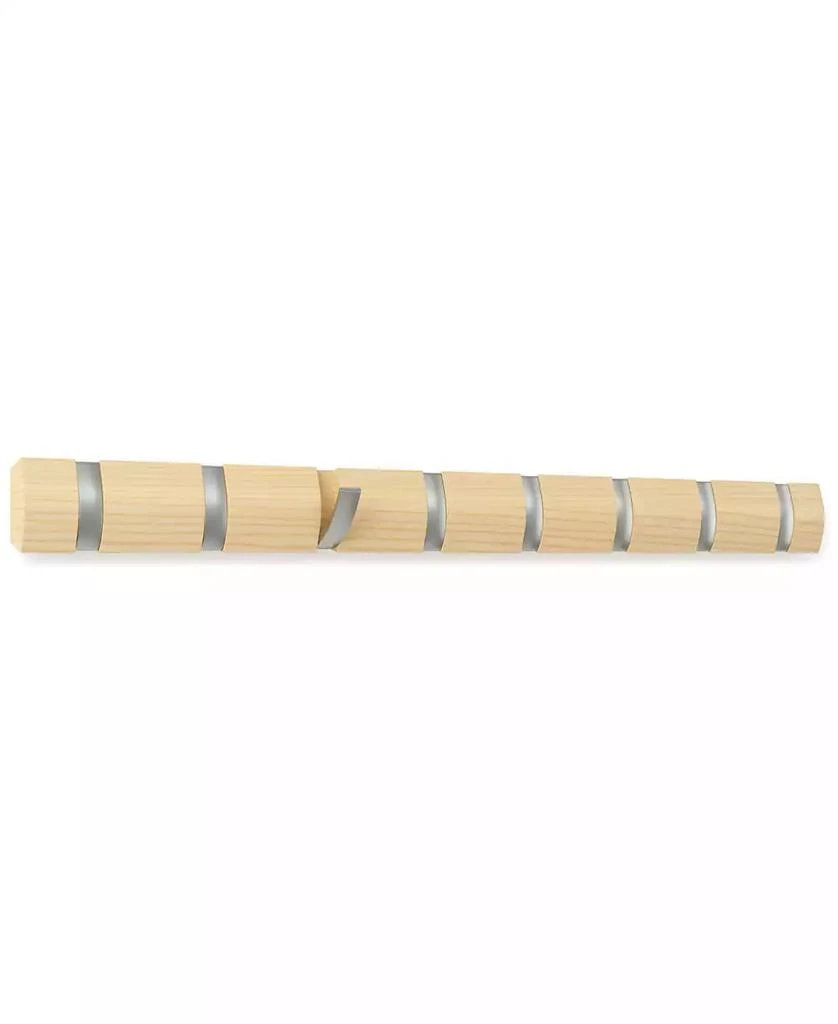 商品Umbra|Flip Wall-Mounted 8-Hook Coat Rack,价格¥377,第1张图片
