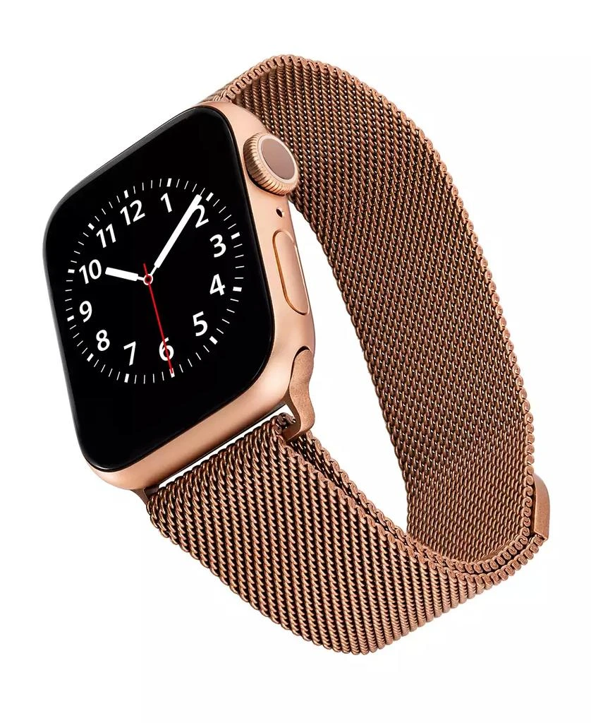 商品WITHit|Rose Gold-Tone Stainless Steel Mesh Band designed for Apple Watch® 42mm (Series 1-3 only) & 44/45/46/49mm (Ultra & Ultra 2),价格¥112,第1张图片