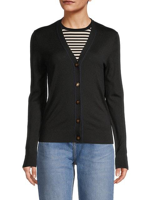 商品Tory Burch|Simone Wool-Blend Cardigan,价格¥2767,第5张图片详细描述