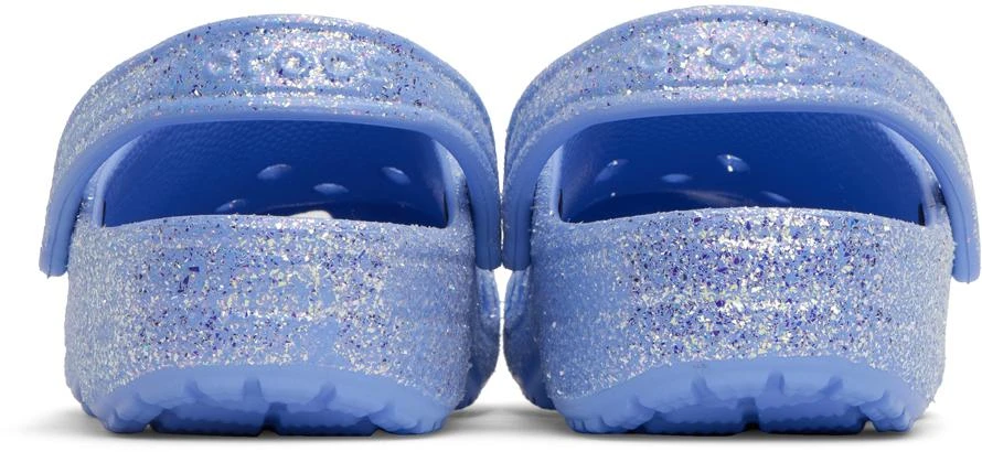 商品Crocs|Purple Classic Glitter Clogs,价格¥201,第2张图片详细描述