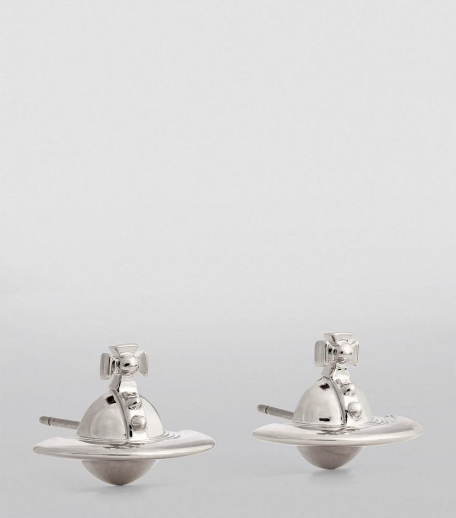 商品Vivienne Westwood|Solid Orb Earrings,价格¥489,第4张图片详细描述