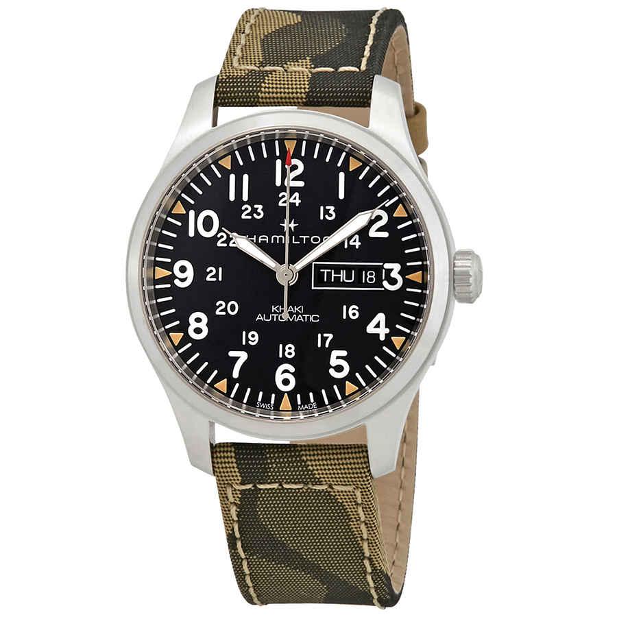 Khaki Field Automatic Black Dial Mens Watch H70535031商品第1张图片规格展示