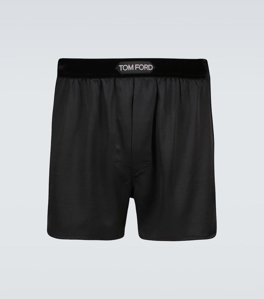 商品Tom Ford|真丝混纺平角内裤,价格¥1208,第1张图片
