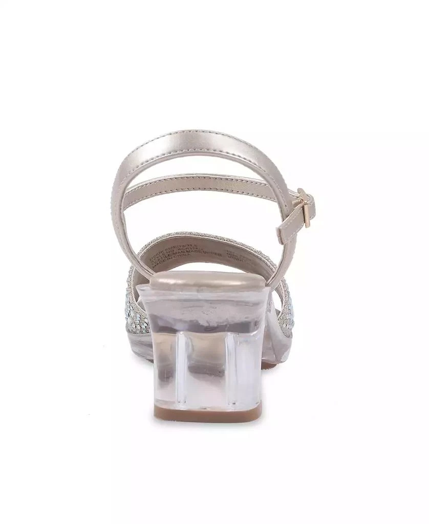 Little and Big Girls Cinderella Shine Almond Toe Heels 商品