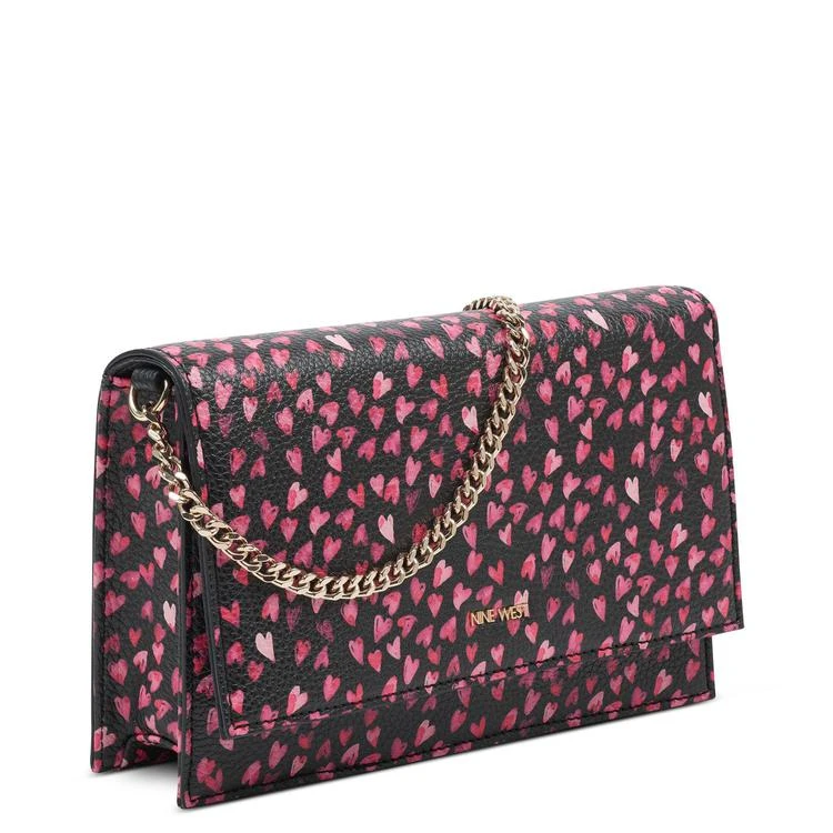 商品Nine West|爱心印花肩袋,价格¥370,第1张图片