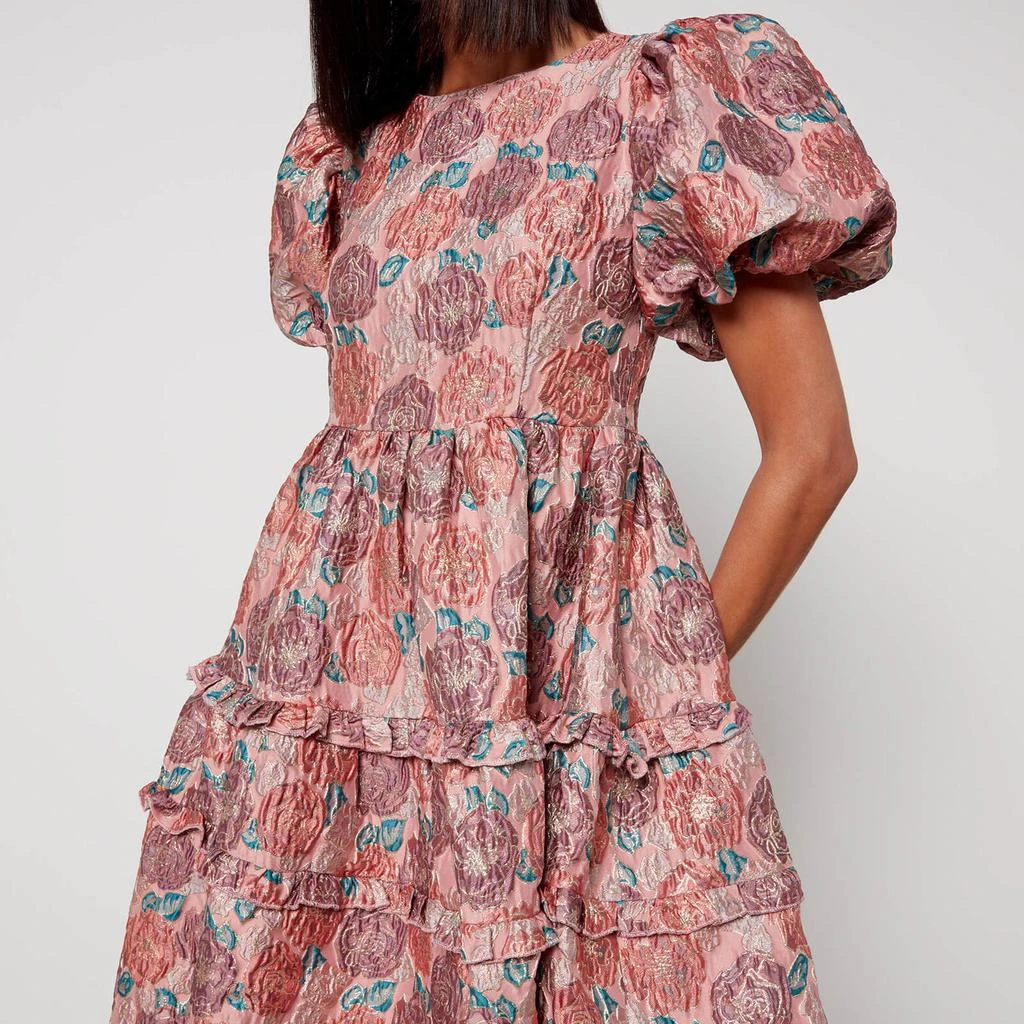 商品Sister Jane|Sister Jane Dream Nerissa Floral-Print Jacquard Midi Dress,价格¥1102,第3张图片详细描述