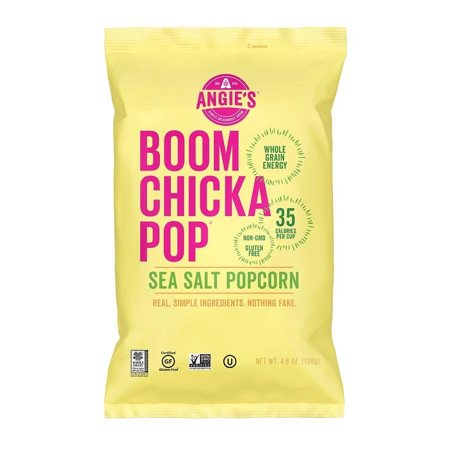 商品Angie's|Boomchicka Popcorn Sea Salt,价格¥38,第1张图片