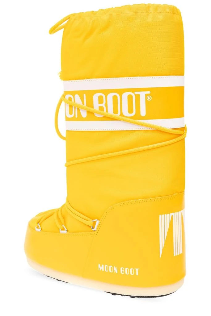 商品Moon Boot|Moon Boot Icon Logo Printed Lace-Up Snow Boots,价格¥987,第3张图片详细描述