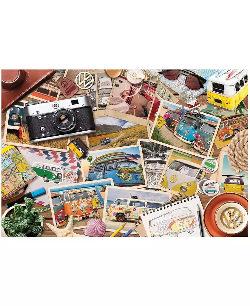 商品Eurographics|Incorporated Volkswagen Road Trips Collectible Bus-Shaped Tin Puzzle, 550 Pieces,价格¥180,第1张图片