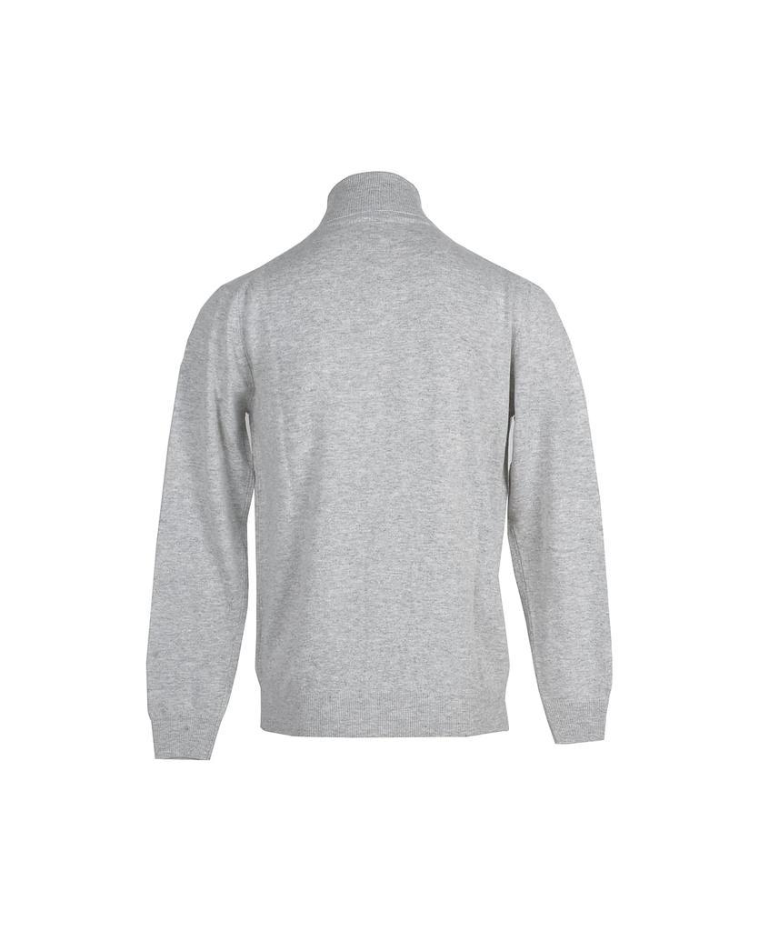 商品Aquascutum|Men's Light Gray Sweater,价格¥1125,第4张图片详细描述