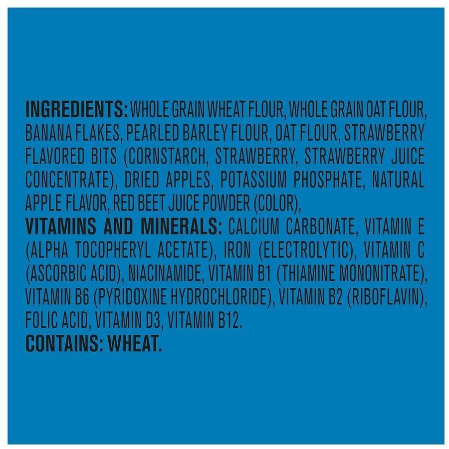 商品Gerber|Grain and Grow, Hearty Bits Multigrain Banana Apple Strawberry,价格¥34,第3张图片详细描述