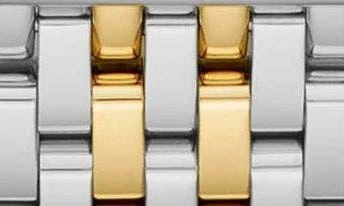 商品Michele|Women's Caber Diamond Two-Tone Bracelet Watch, 35mm - 0.19 ctw,价格¥6740,第4张图片详细描述