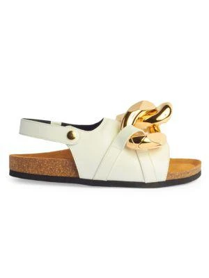 商品JW Anderson|Chain Flat Sandals,价格¥2960,第1张图片