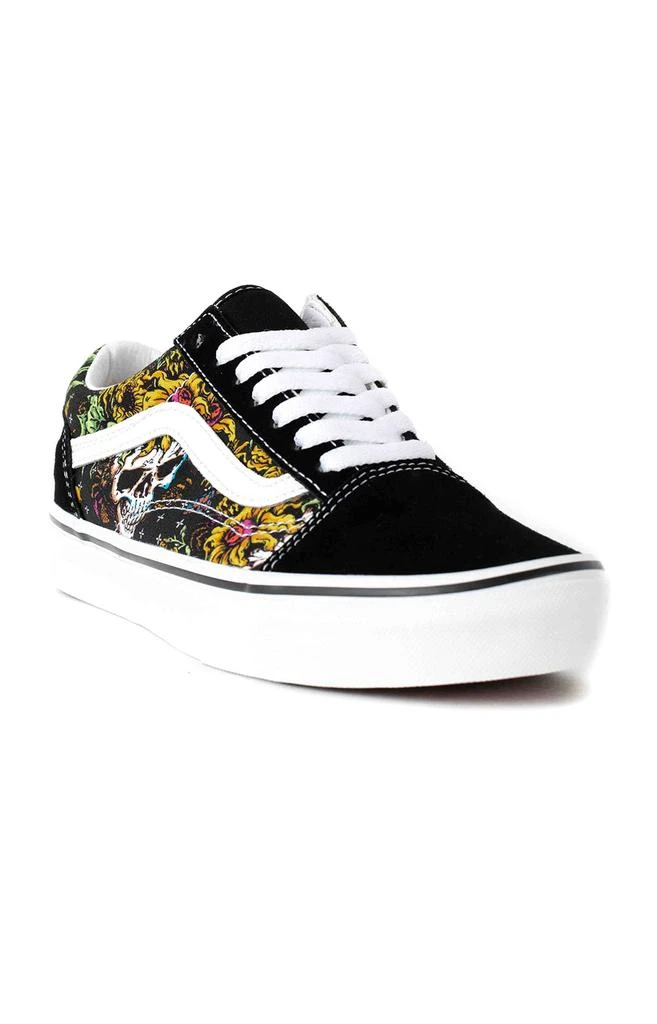 商品Vans|(Q2J640) Beauty Skulls Old Skool Shoes - Black/True White,价格¥170,第3张图片详细描述