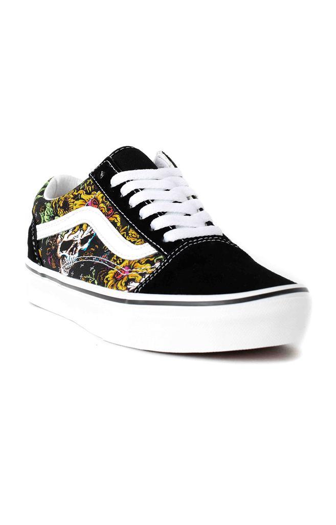 商品Vans|(Q2J640) Beauty Skulls Old Skool Shoes - Black/True White,价格¥237-¥247,第5张图片详细描述