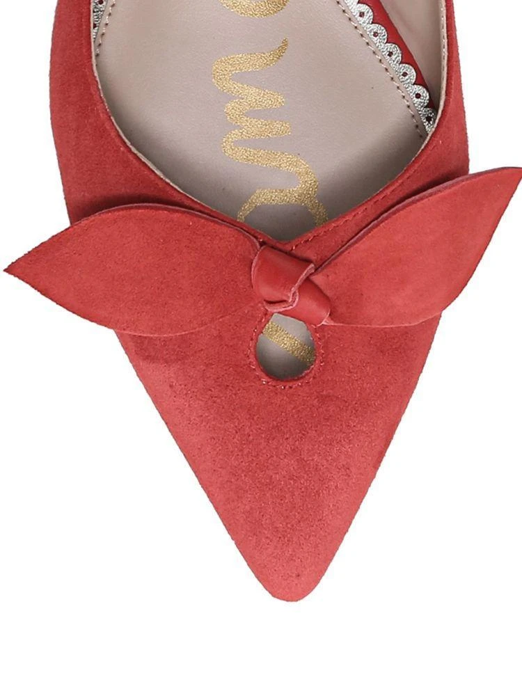 商品Sam Edelman|Raz Pointy Suede Ballet Flats,价格¥907,第4张图片详细描述