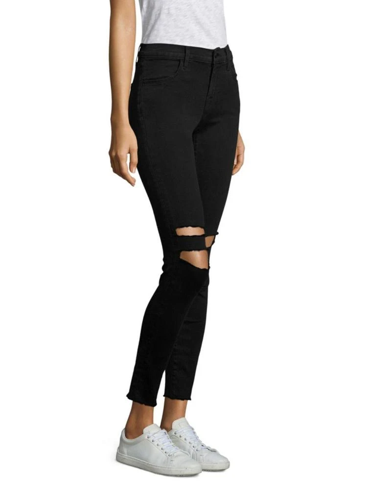 商品J Brand|Distressed  Ankle Skinny Jeans,价格¥1692,第3张图片详细描述