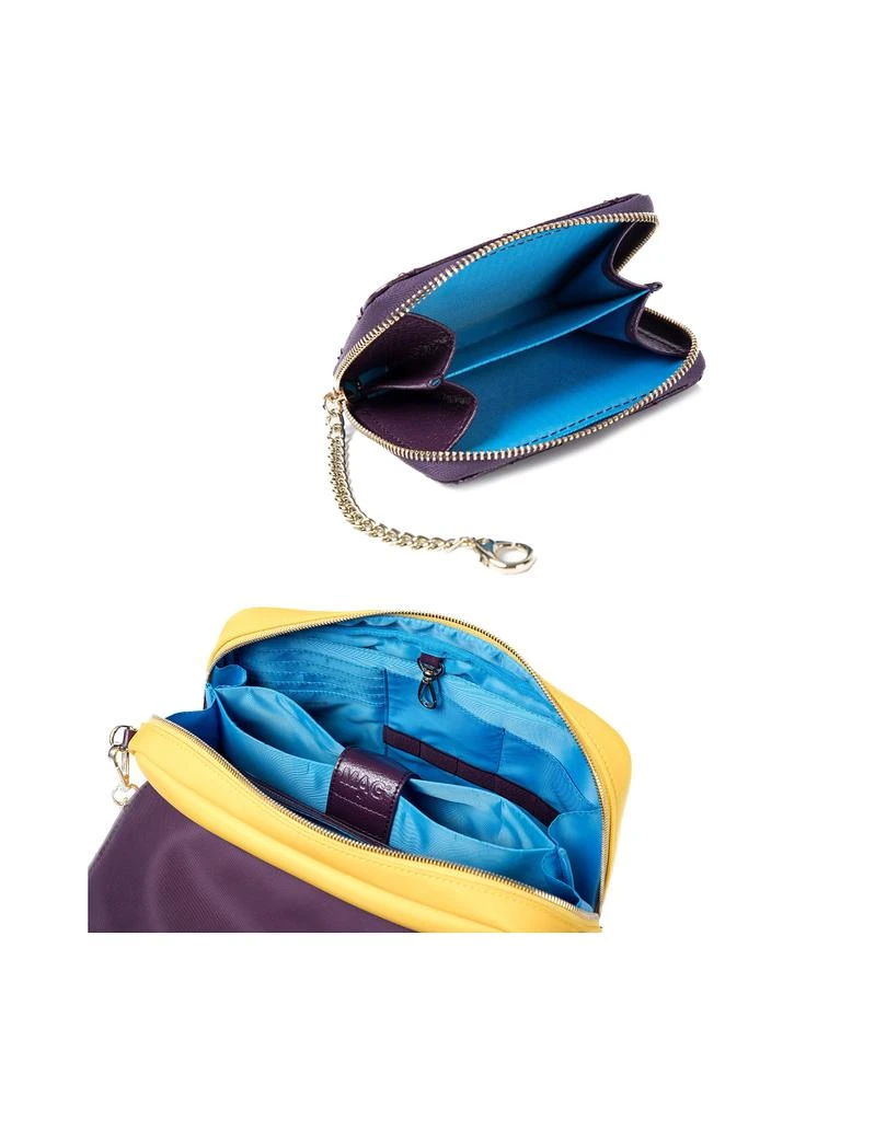 商品Quai7|MAG daily #1V Yellow and Purple Quilted Nylon MUM Shoulder Diaper Bag,价格¥1537,第2张图片详细描述