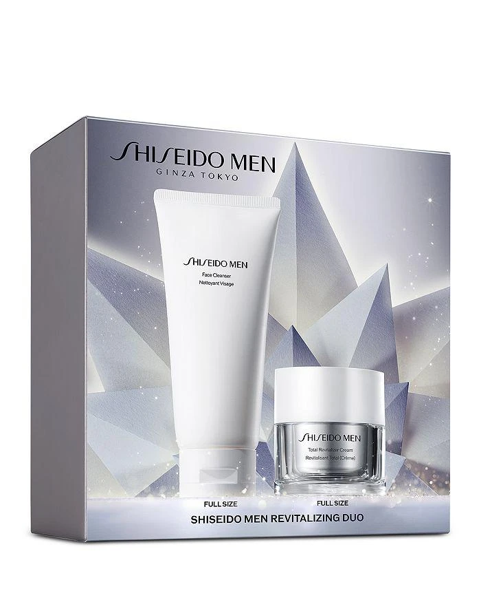 商品Shiseido|Men Revitalizing Duo ($99 value),价格¥596,第3张图片详细描述