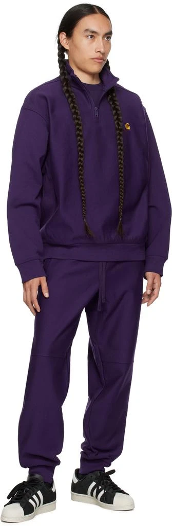 商品Carhartt WIP|Purple American Script Sweater,价格¥648,第4张图片详细描述