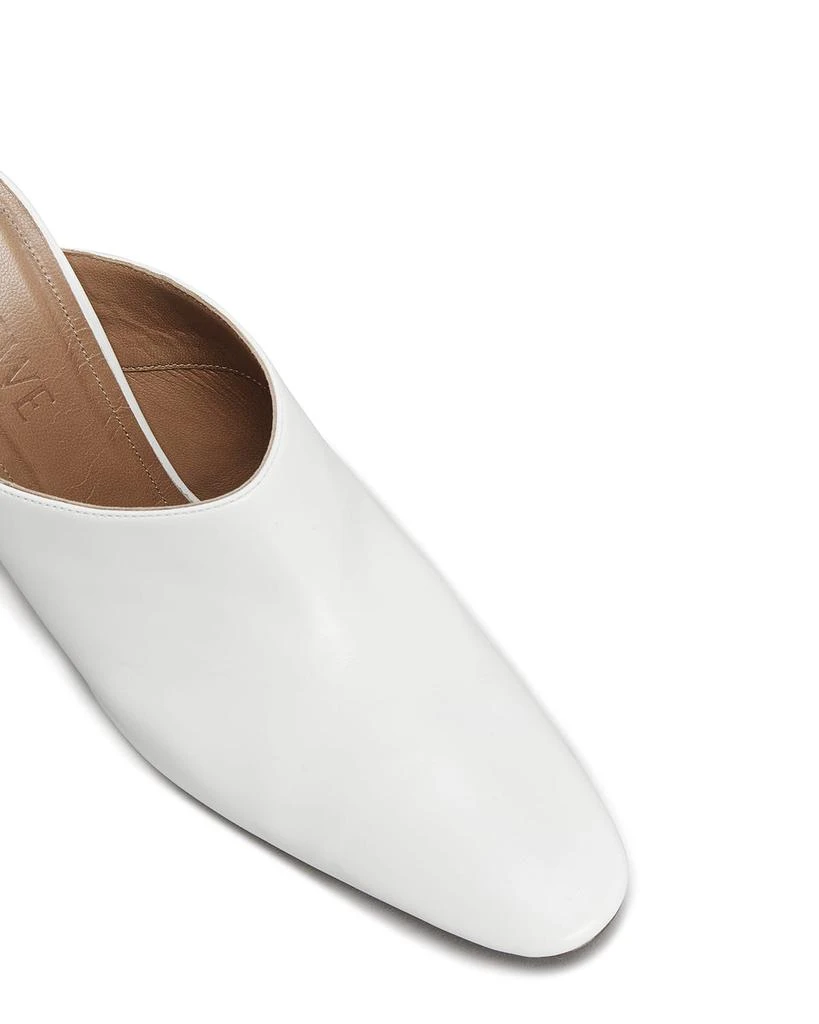 商品Loewe|Calfskin Bulb-Heel Mules,价格¥2721,第4张图片详细描述