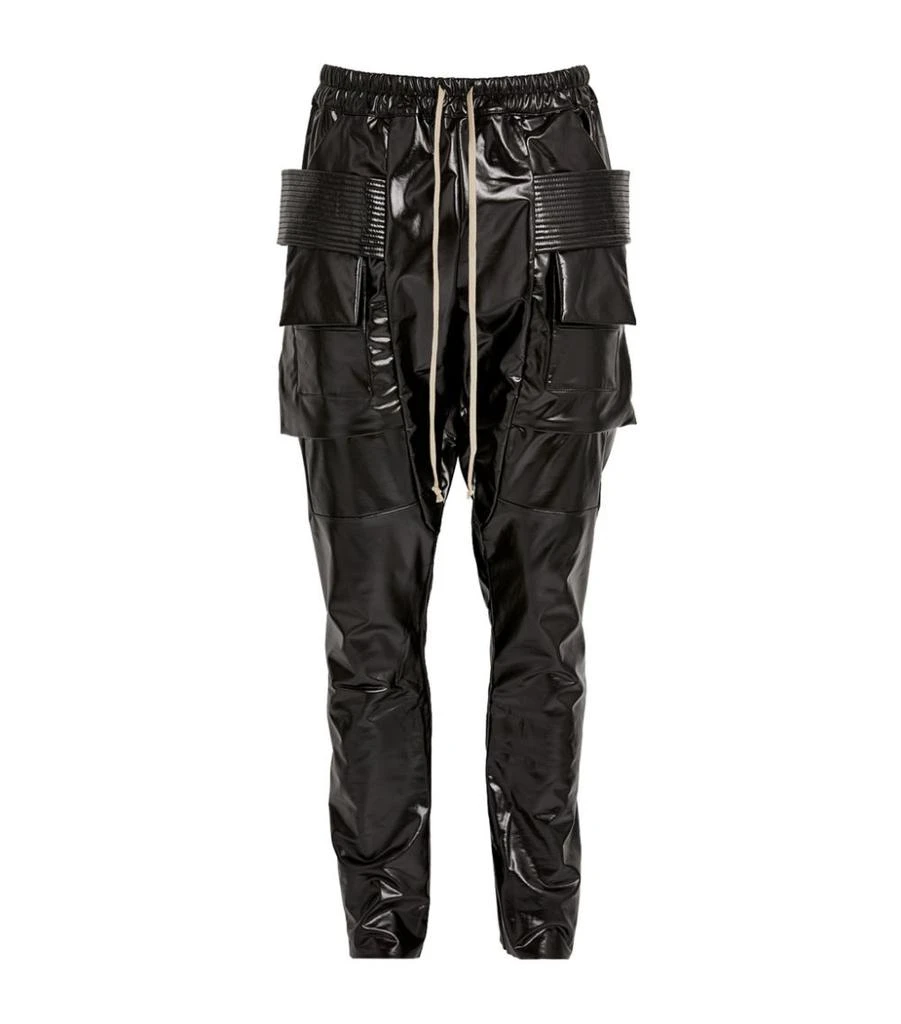 商品Rick Owens|Coated Creatch Cargo Trousers,价格¥5445,第1张图片