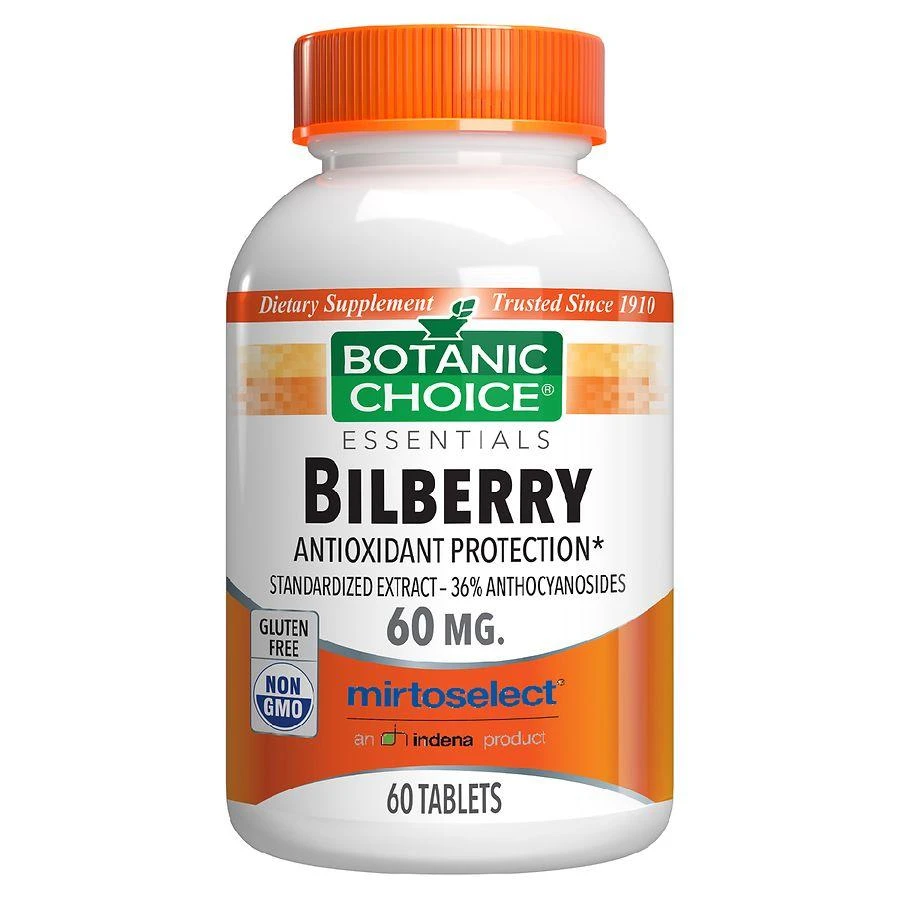 商品Botanic Choice|Bilberry Standardized for 36%,价格¥123,第1张图片